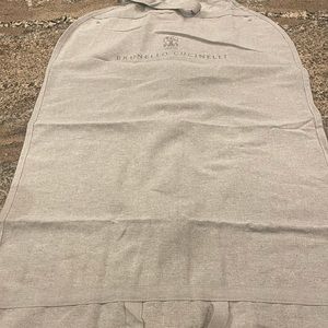 Medium Brunello Cucinelli Designer garment bags.